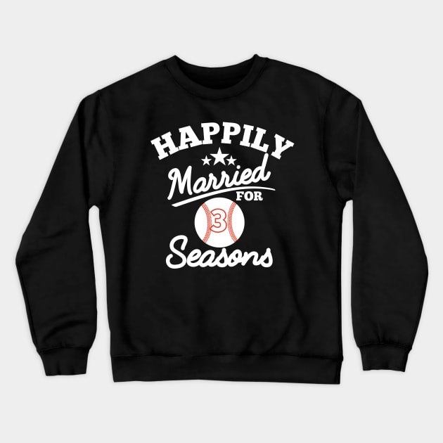 Happily married for 3 seasons Crewneck Sweatshirt by RusticVintager